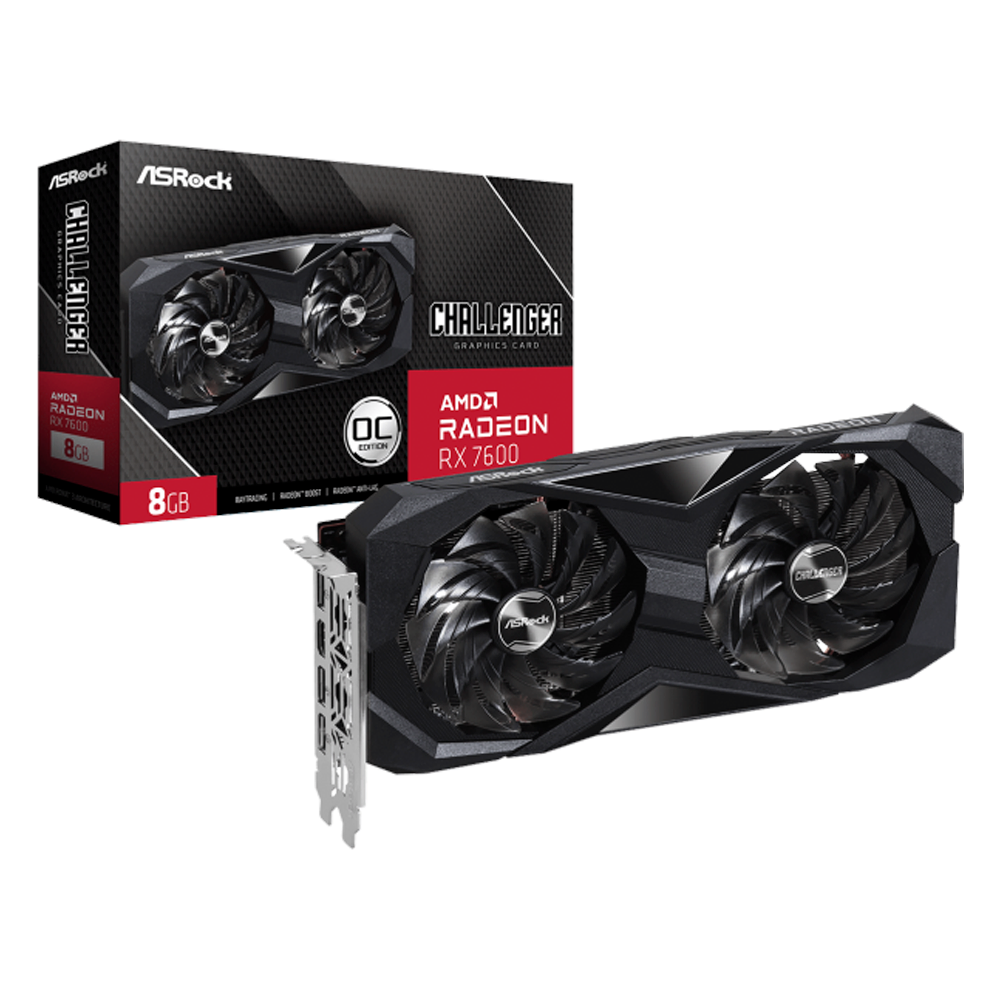 RX 7600 8GB ASROCK CHALLENGER