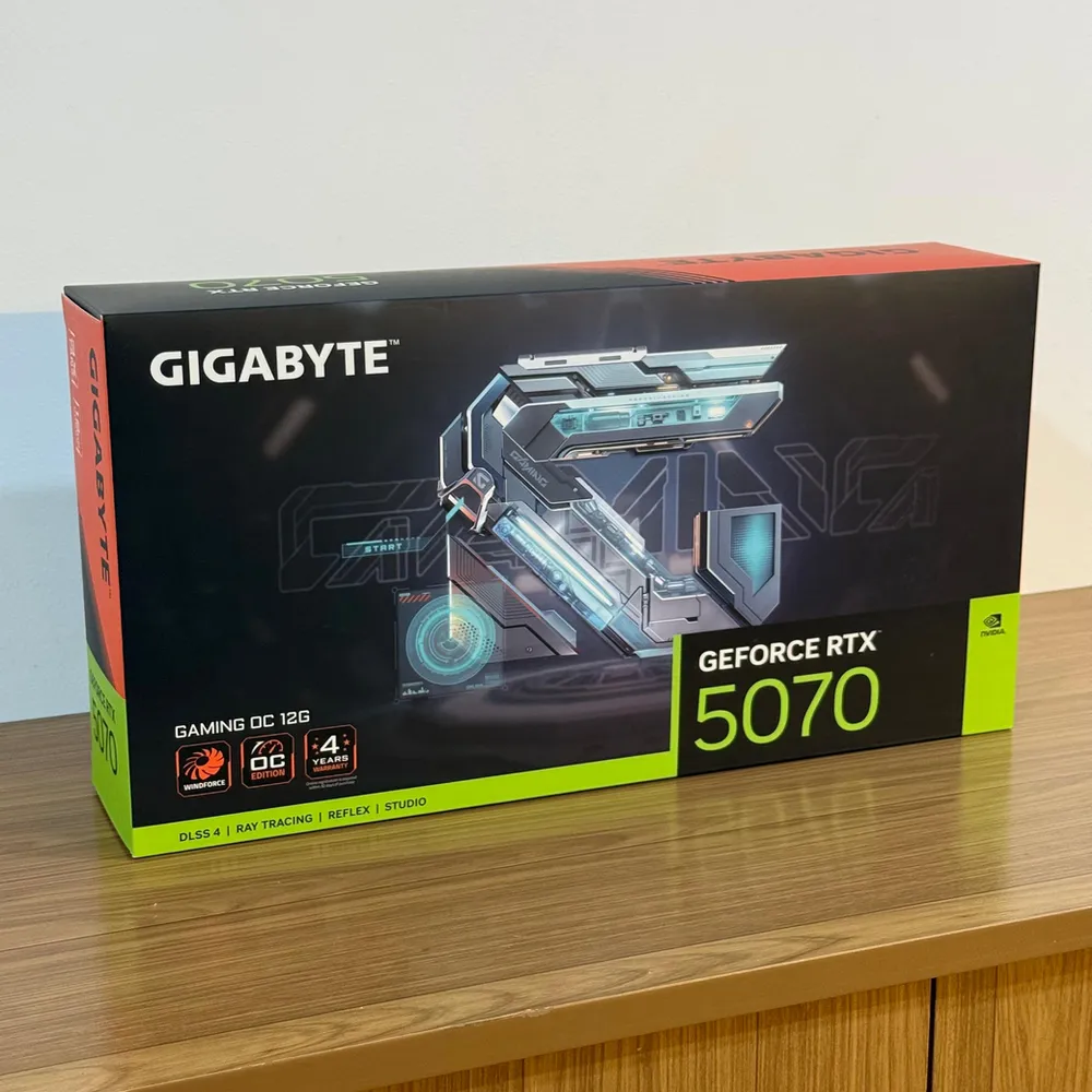 RTX 5070 12GB GIGABYTE GAMING OC
