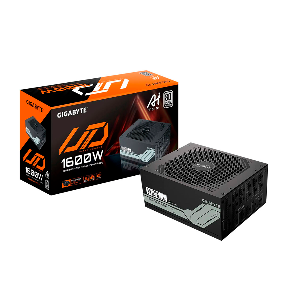 FUENTE UD1600GM PG5 80P PLATINO GIGABYTE