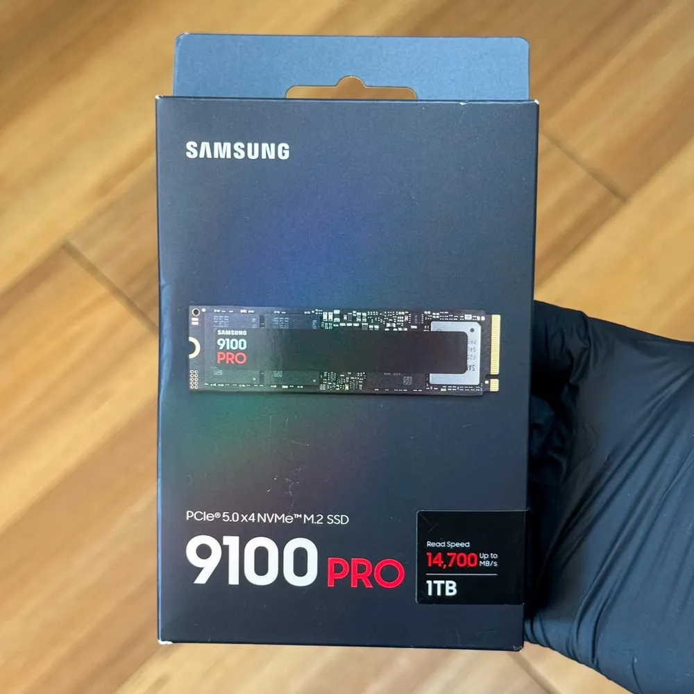 SSD 1TB M.2 NVME SAMSUNG 9100 PRO GEN 5 14700 mb/s