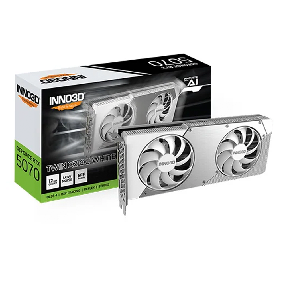 RTX 5070 12GB INNO3D TWIN X2 WHITE