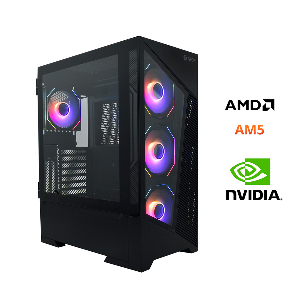 PC RYZEN 5 8400F + 16GB + 512GB + RTX 5080 16GB