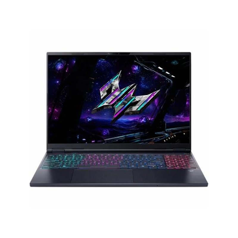 NOTEBOOK GAMER ACER CORE ULTRA 9 5.4GHZ, 64GB, 2TB SSD, 16" WQXGA 240HZ, RTX 5070TI 12GB