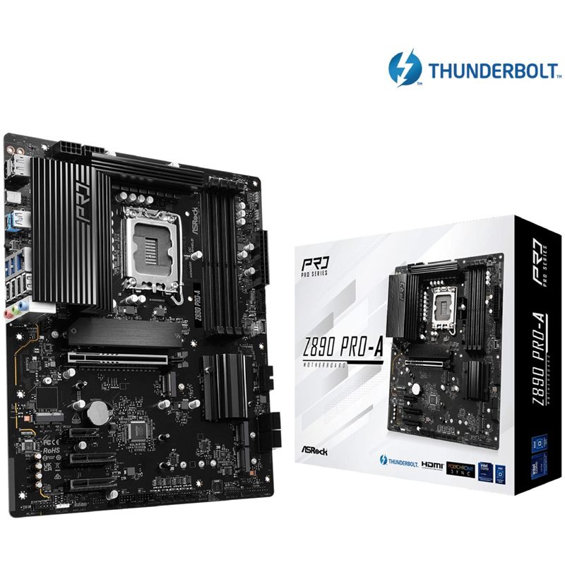 MOTHERBOARD ASROCK Z890 PRO-A S1851