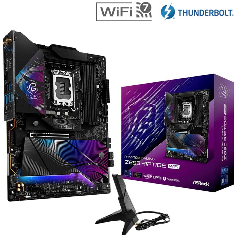 MOTHERBOARD ASROCK Z890 RIPTIDE WIFI S1851