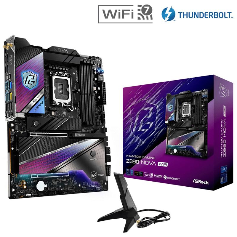 MOTHERBOARD ASROCK Z890 NOVA WIFI S1851