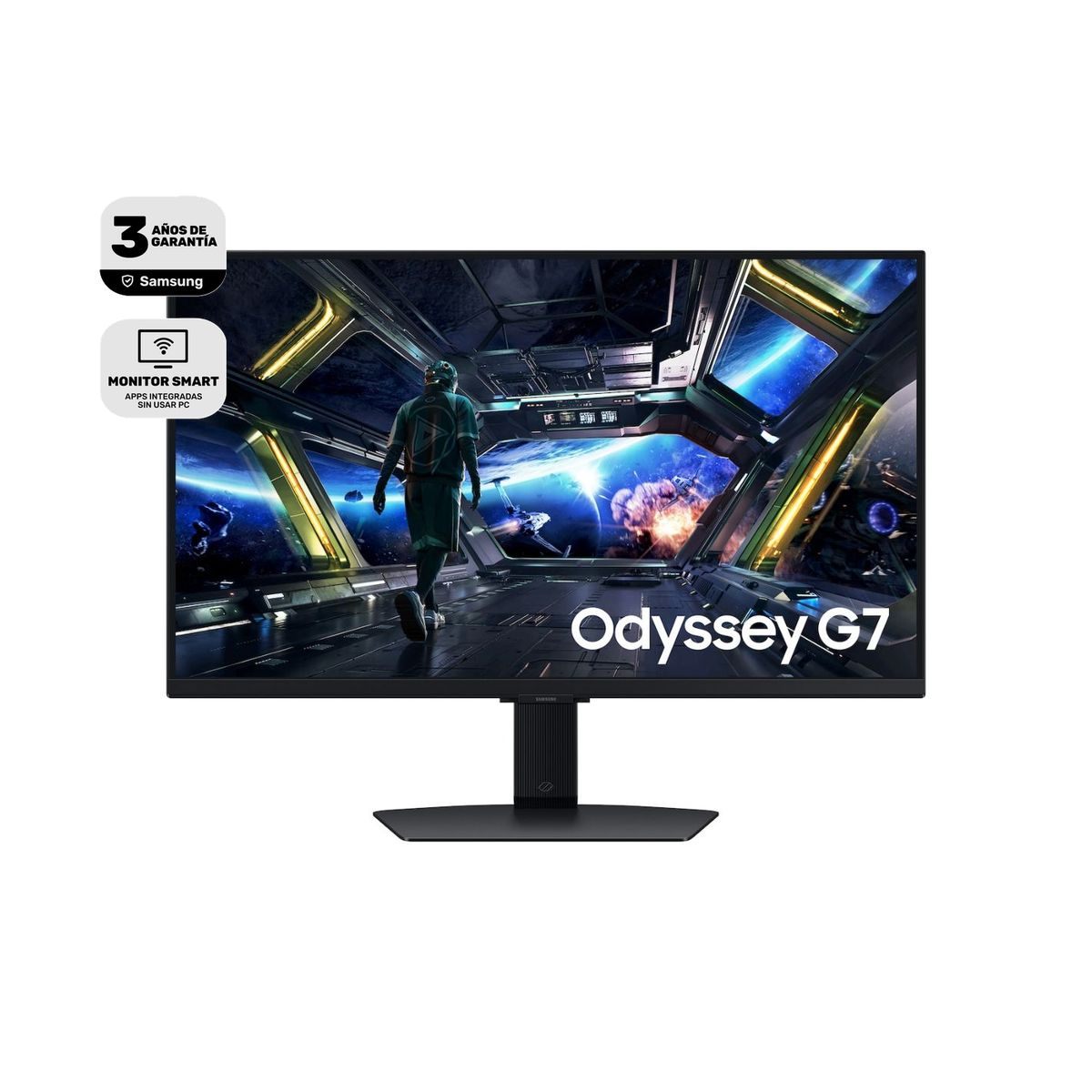 MONITOR SAMSUNG ODYSSEY G7 27" IPS 4K 144HZ