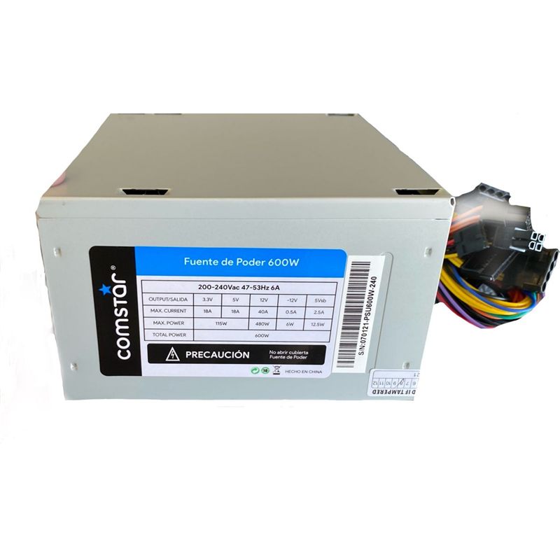 FUENTE COMSTAR 600W 220V