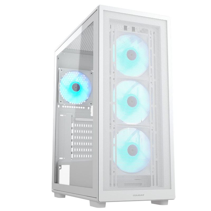 GABINETE COUGAR MX220 RGB WHITE