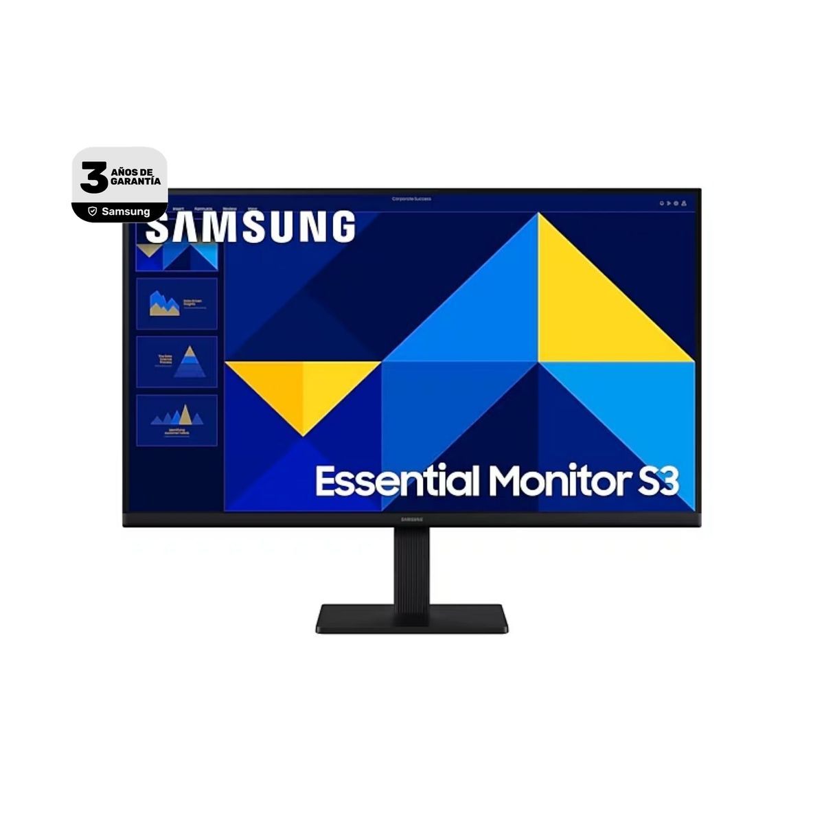 MONITOR SAMSUNG ESSENTIAL S3 22" IPS FHD 100HZ