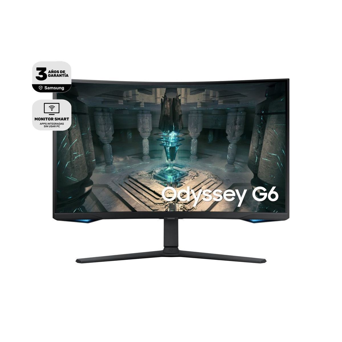 MONITOR SAMSUNG ODYSSEY G6 27" CURVO VA 2K 240HZ