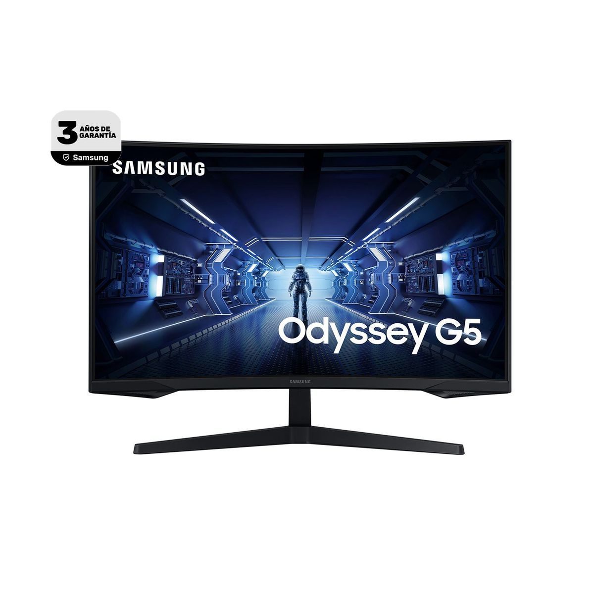 MONITOR SAMSUNG ODYSSEY G5 27" CURVO VA 2K 165HZ