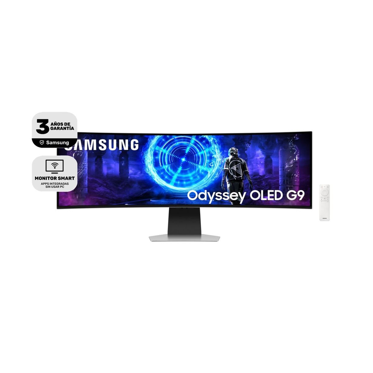MONITOR SAMSUNG ODYSSEY G9 49" OLED DQHD 240HZ 956