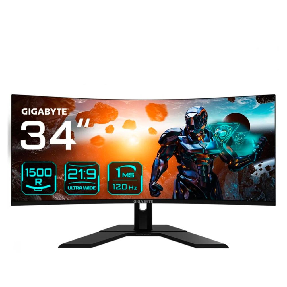 MONITOR GIGABYTE GS34WQCA 34" CURVO VA UWQHD 120HZ